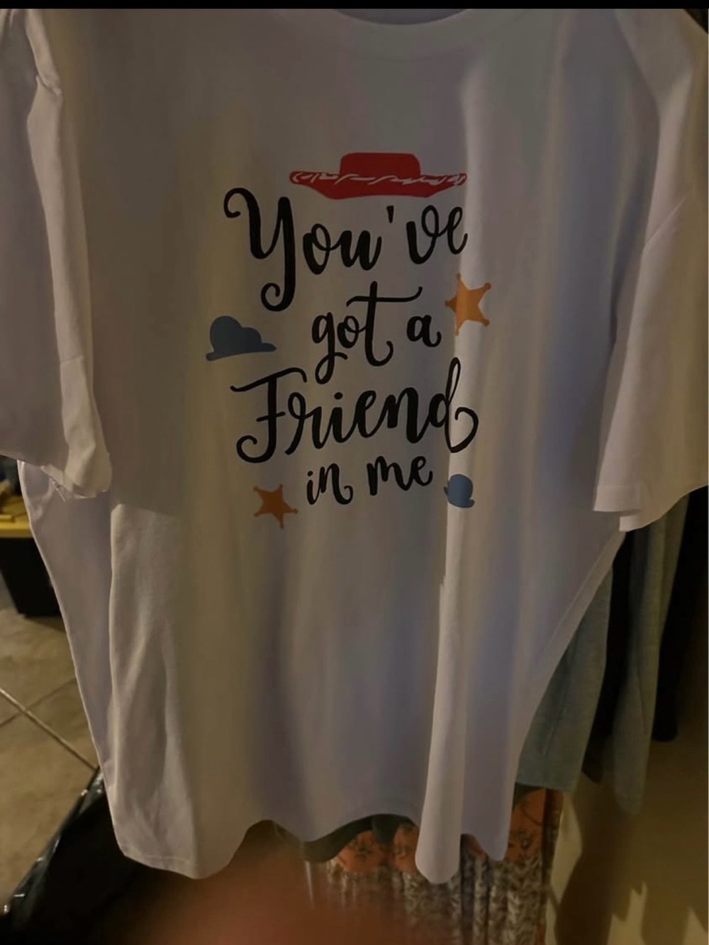 Disney Toy Story you’ve got a friend in me T-shirt size XXL
